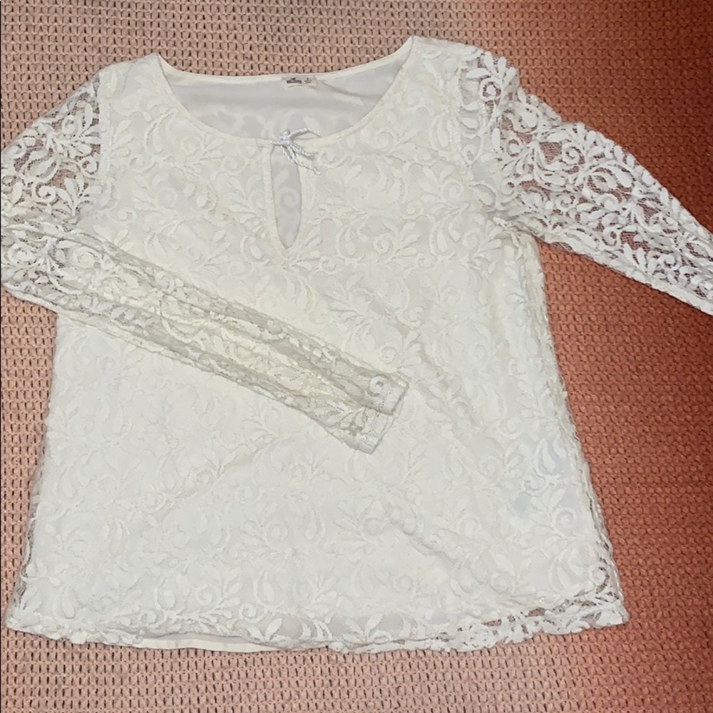 lacy long sleeve